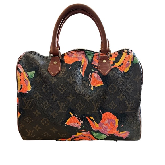 Louis Vuitton STEPHEN SPROUSE Monogram Limited edition Floral Speedy 30 - Picture 1 of 16